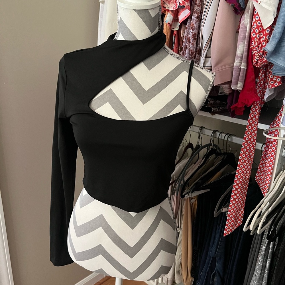 Princess Polly One Shoulder Crop Top
